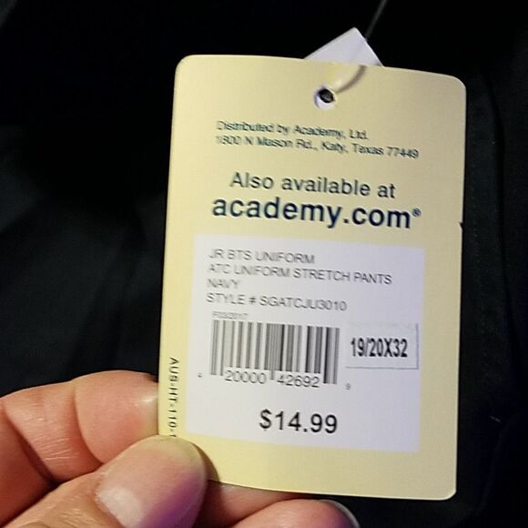 Austin Navy uniform pants size 19/20 NWT - Picture 6 of 7